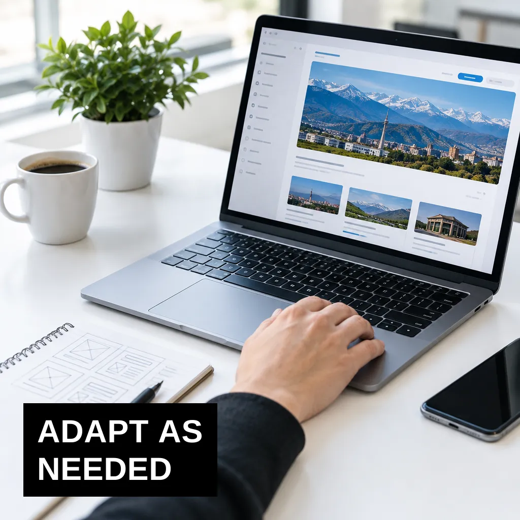Adjust when your situation changes for разработка сайтов в казахстане