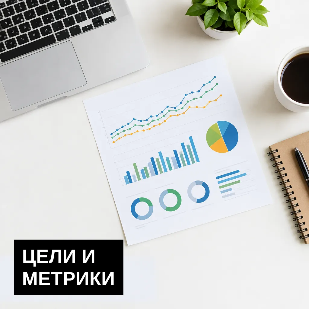 Свяжите цели бизнеса с исходными показателями сайта