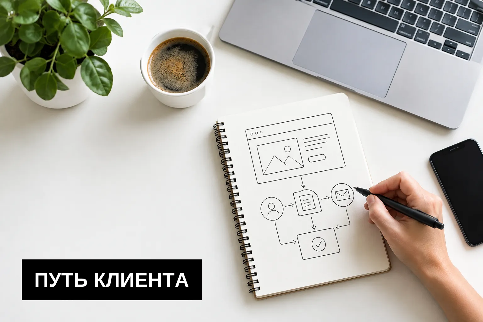 Зафиксируйте цель сайта и путь к первой заявке