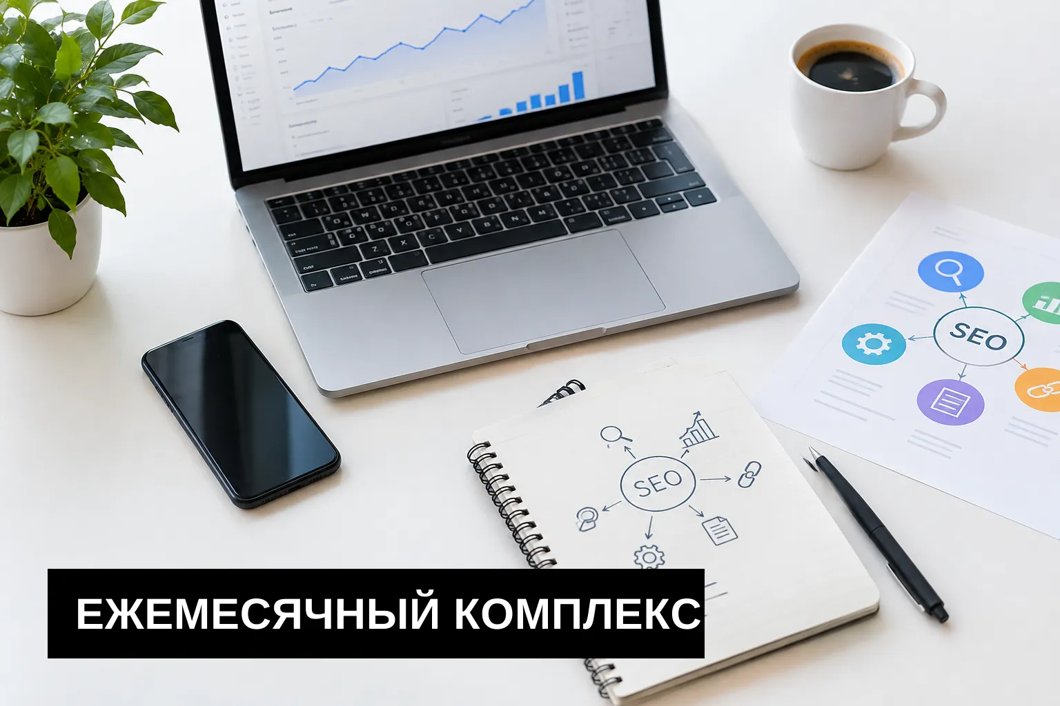 Что входит в ежемесячные услуги SEO-продвижения