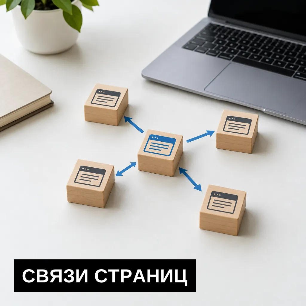 Настройте внутренние ссылки между важными страницами