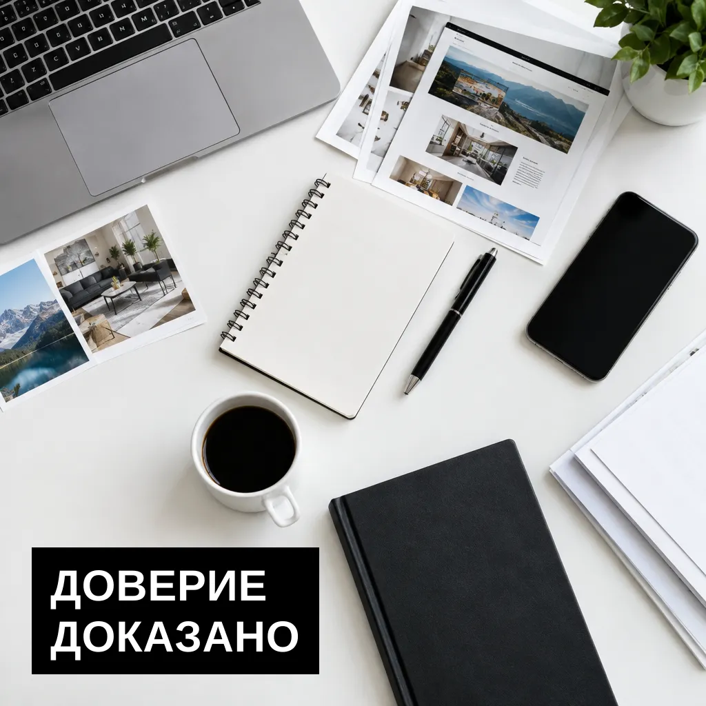Подтвердите доверие отзывами, кейсами и документами