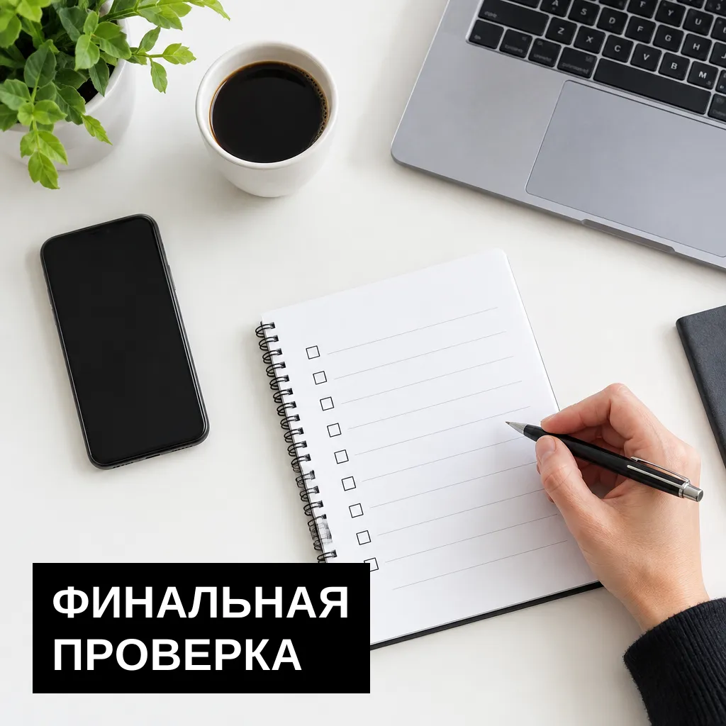 Проверьте сайт по чек-листу до публикации