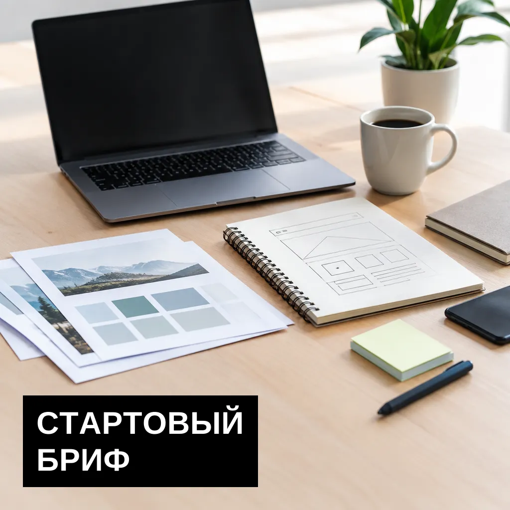 Сведите материалы в единый бриф перед стартом работ